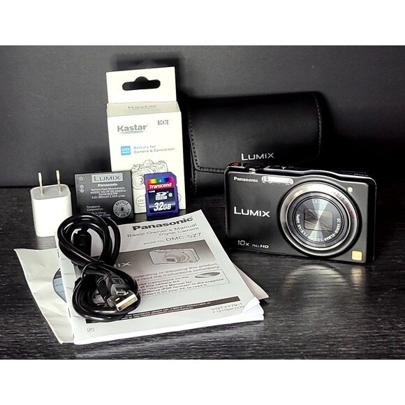 Panasonic LUMIX DMC-SZ7 Compact Digital Camera 14.1MP - Refurbished [EX+] - Picture 1 of 11